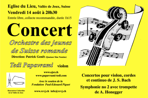 Orchestre des jeunes de Suisse romande