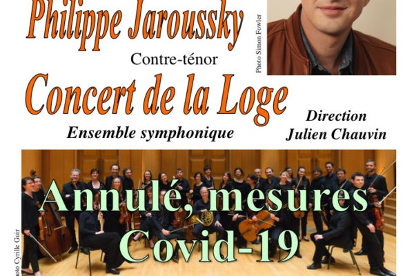 ANNULE – concert de Jaroussky
