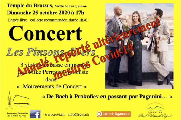 ANNULE – Mouvements de Concert
