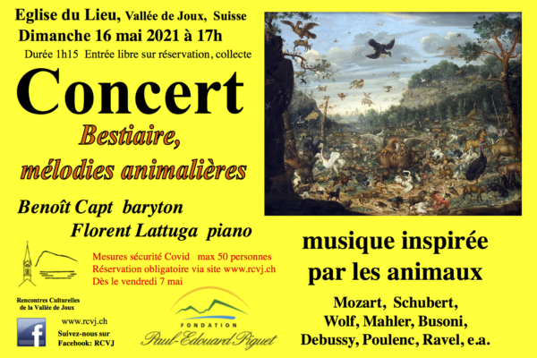 Bestiaire, mélodies animalières