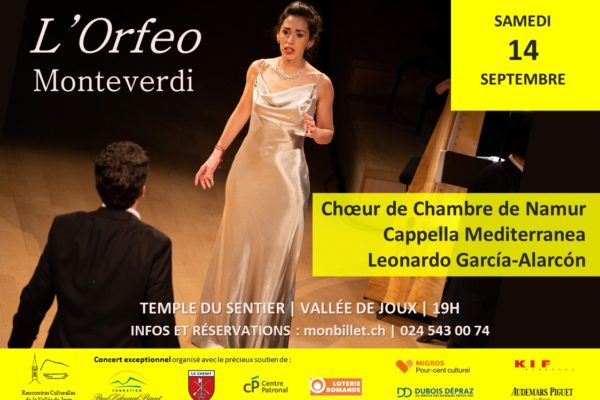 « L’Orfeo » de Monteverdi – Cappella Mediterranea