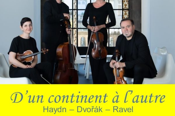 Voyage « d’un continent à l’autre » avec le Quatuor Terpsycordes