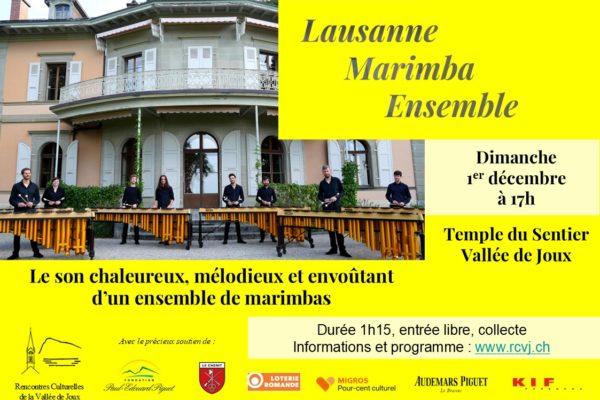 Lames Enchantées – Lausanne Marimba Ensemble