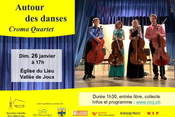 Autour des danses – Croma Quartet
