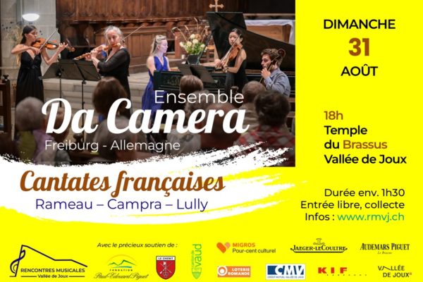 Ensemble Da Camera Freiburg – Cantates françaises