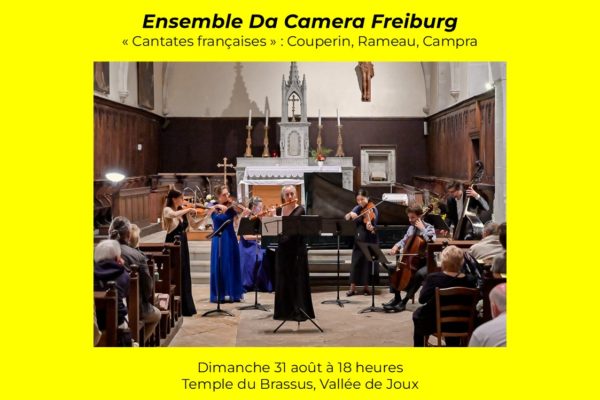 Ensemble Da Camera Freiburg – Cantates françaises