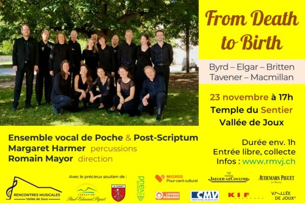 From Death to Birth – Ensemble vocal de Poche & Post-Scriptum