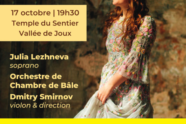  « Mermaids & Water in Music » avec Julia Lezhneva, Dmitry Smirnov et l’Orchestre de Chambre de Bâle