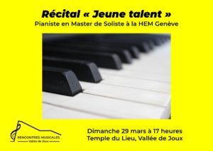 Récital « Jeune talent »