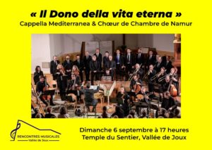 Cappella Mediterranea – Il Dono della vita eterna