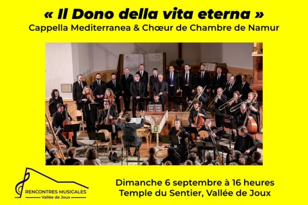 Cappella Mediterranea – Il Dono della vita eterna