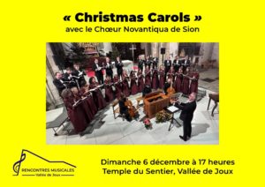 Christmas Carols – Choeur Novantiqua de Sion