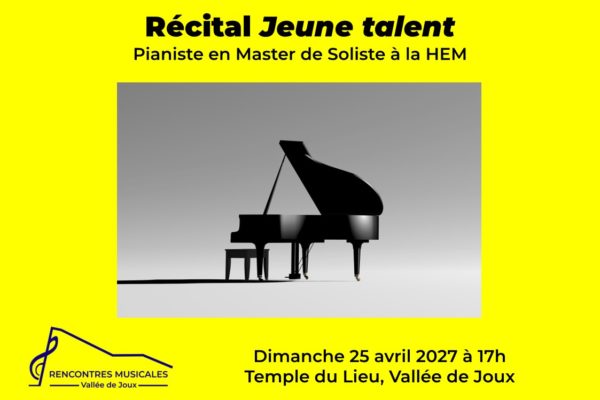 Récital Jeune talent